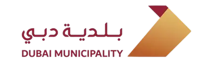 Ac Maintenance Services In Dubai Dubai Municipality logo with Arabic text