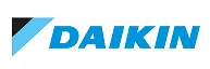 Ac Maintenance Services In Dubai Blue and black Daikin logo